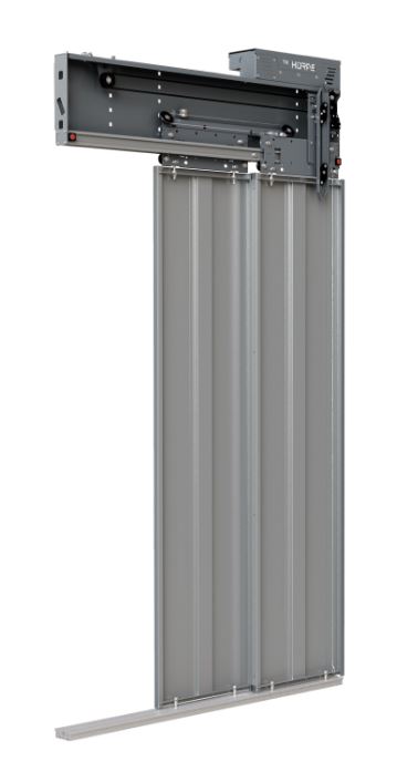 HÜRAS Telescopic elevator lift 2 Panel Cabin Door
